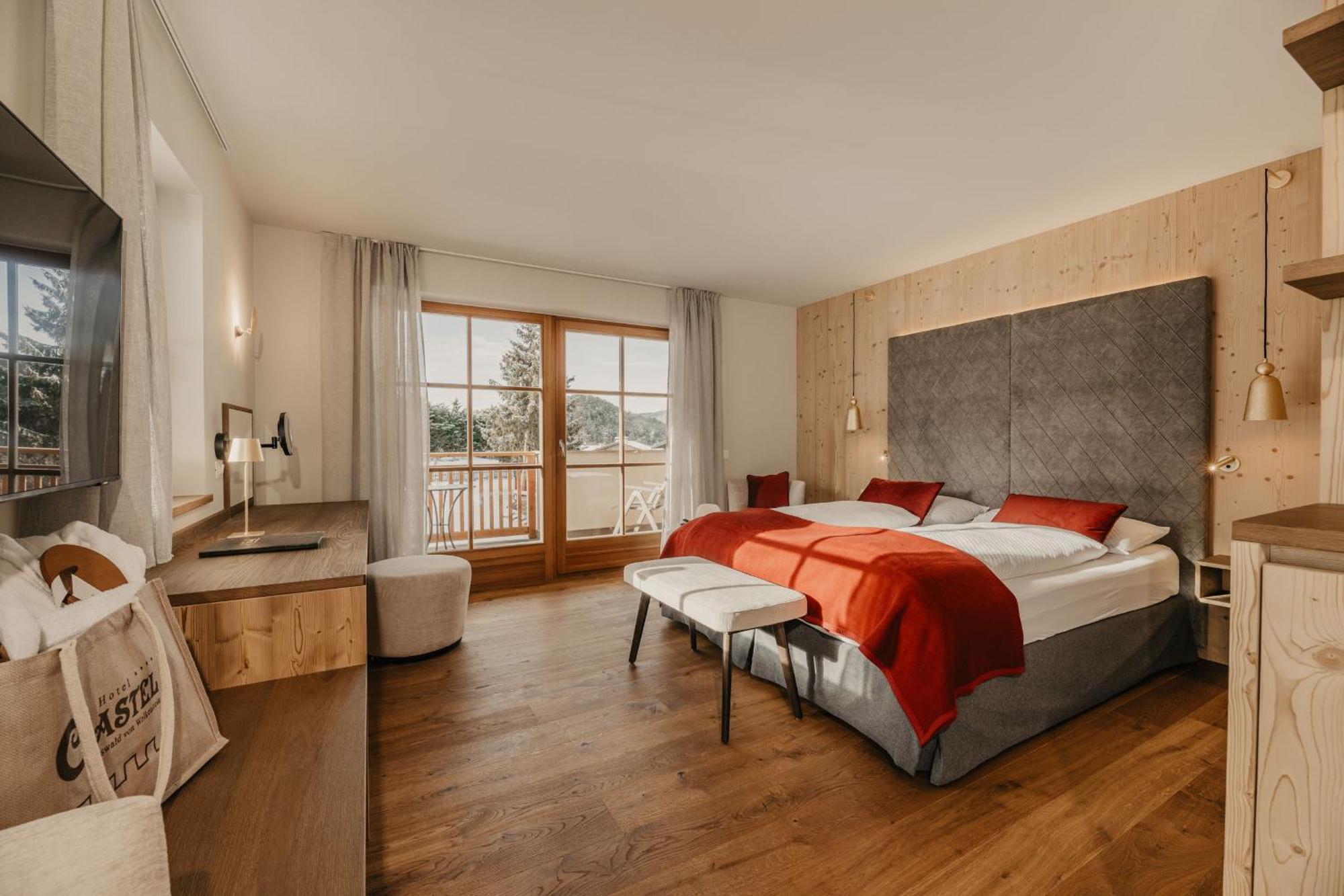 Hotel Castel Oswald Von Wolkenstein Castelrotto Dış mekan fotoğraf