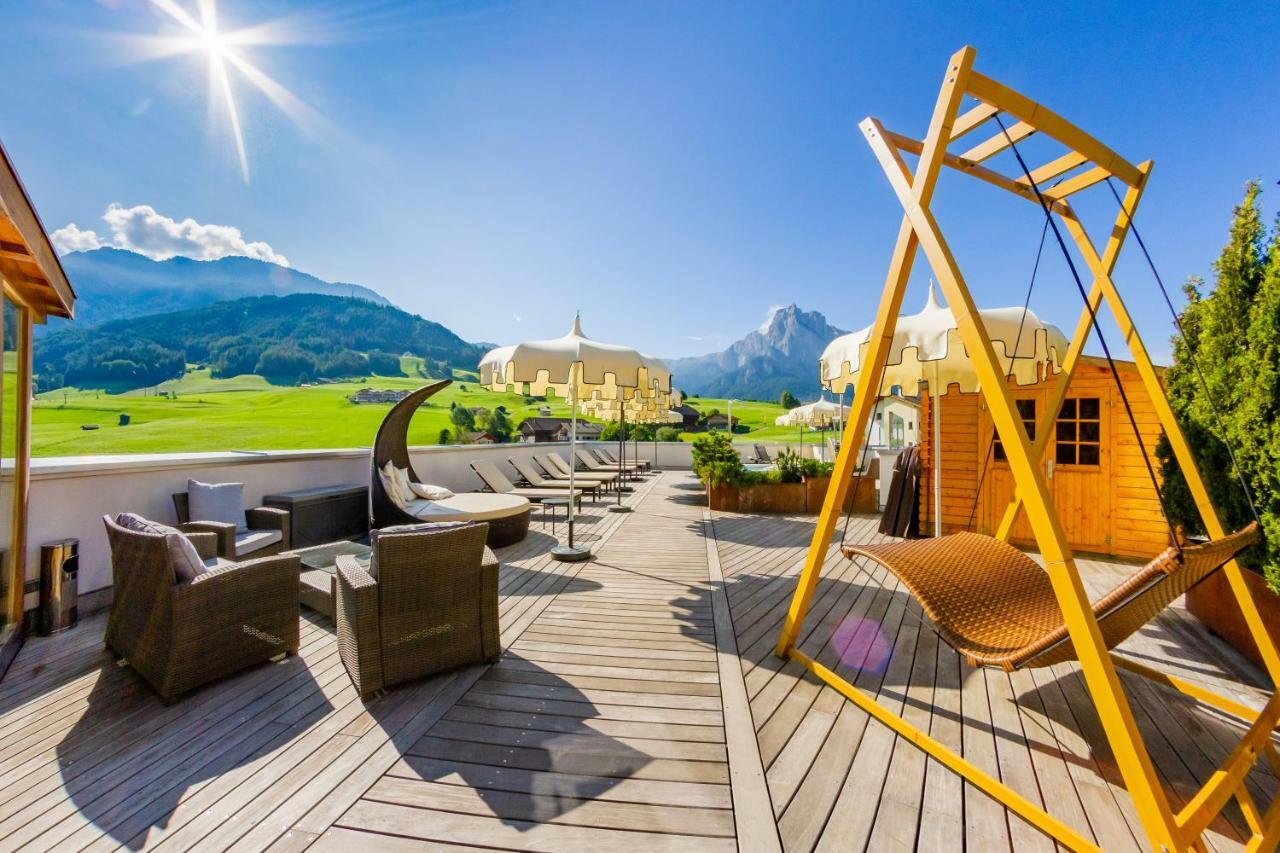 Hotel Castel Oswald Von Wolkenstein Castelrotto Dış mekan fotoğraf